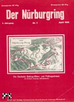 Die erste Ausgabe des Magazins DER N�RBURGRING noch ohne Steilstrecke