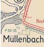 Die M�llenbachkurve mit der Zufahrt auf die S�dschleife f�r Touristenfahrten 